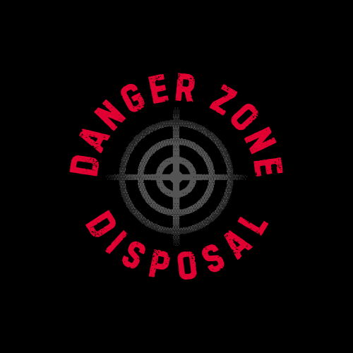 Danger Zone Disposal Logo BlackBG